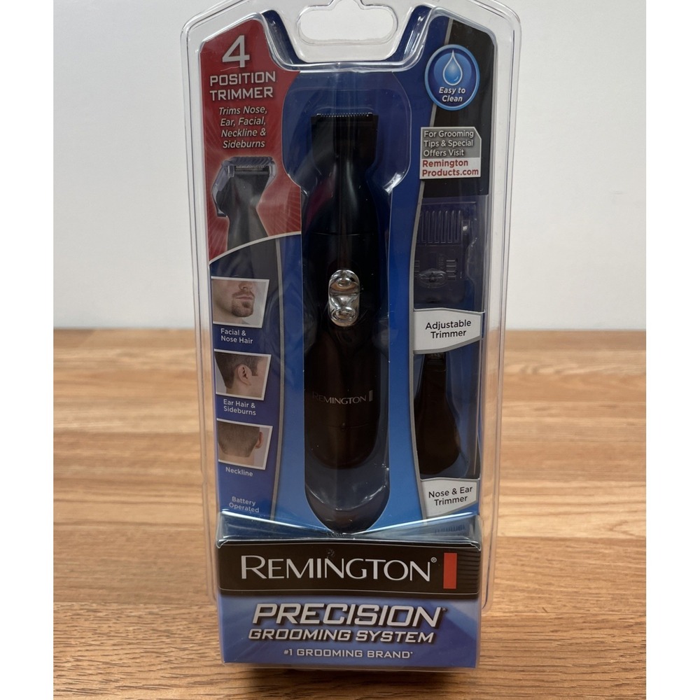 Remington Precision Grooming‎ System Battery Operated Adjustable Trimmer NEW